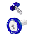 Parafuso Arruela Anodizada Universal Tunning M6 Kit 10 und - Imagem 10
