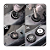 10 Und Parafuso Arruela Anodizada Preto M6 Moto Carro - Imagem 10