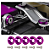 10 Und Parafuso Arruela Anodizada Roxo M6 Moto Carro - Imagem 1