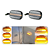 Led lateral Transparente Amarelo Toyouta Hilux SW4 Standard - Imagem 5