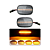 Led lateral Transparente Amarelo Toyouta Hilux SW4 Standard - Imagem 1