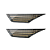 Luz Led lateral 12v Amarelo Honda Civic G10 Sport EX EXL Si - Imagem 5