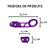 Gancho Engate Reboque Tow Hook tuning Universal Roxo Sport - Imagem 2