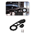 Gancho Engate Reboque Esportivo Tow Hook Universal Preto JDM - Imagem 4