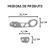 Gancho Engate Reboque Tow Hook tuning Universal Cinza Carro - Imagem 3