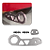 Gancho Engate Reboque Tow Hook tuning Universal Cinza Carro - Imagem 6