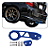 Tow Hook Engate Reboque Carro Camionete Universal Azul Top - Imagem 2