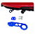 Tow Hook Engate Reboque Carro Camionete Universal Azul Top - Imagem 7