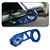 Tow Hook Engate Reboque Carro Camionete Universal Azul Top - Imagem 6
