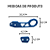Tow Hook Engate Reboque Carro Camionete Universal Azul Top - Imagem 5