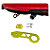 Gancho Engate Reboque Tow Hook Carro Camionete Amarelo Top - Imagem 4