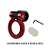 Gancho Engate Reboque Esportivo Tow Hook Vermelho Veicular M - Imagem 2