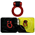 Gancho Engate Reboque Esportivo Tow Hook Vermelho Veicular M - Imagem 7