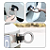 Gancho Engate Reboque Tow Hook Cinza JDM tuning Universal - Imagem 5