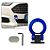 Tow Hook Engate Reboque Carro Camionete Universal Azul JDM - Imagem 2