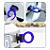 Tow Hook Engate Reboque Carro Camionete Universal Azul JDM - Imagem 8