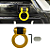 Gancho Engate Reboque Tow Hook Carro Camionete Amarelo JDM - Imagem 6
