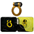 Gancho Engate Reboque Tow Hook Carro Camionete Amarelo JDM - Imagem 10