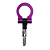 Gancho Engate Reboque Esportivo Tow Hook Modelo Europeu Roxo - Imagem 1