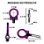 Gancho Engate Reboque Esportivo Tow Hook Modelo Europeu Roxo - Imagem 5