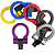 Gancho Engate Reboque Esportivo Tow Hook Modelo Europeu Roxo - Imagem 7