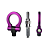 Gancho Engate Reboque Esportivo Tow Hook Modelo Europeu Roxo - Imagem 3