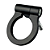 Gancho Engate Reboque Esportivo Tow Hook Universal Preto Car - Imagem 1