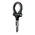 Gancho Engate Reboque Esportivo Tow Hook Universal Preto Car - Imagem 3