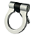 Engate Reboque Esportivo Tow Hook Universal Cinza Veicular - Imagem 10