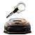 Engate Reboque Esportivo Tow Hook Universal Cinza Veicular - Imagem 3