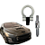 Engate Reboque Esportivo Tow Hook Universal Cinza Veicular - Imagem 1