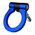 Tow Hook Engate Reboque Carro Camionete Universal Azul Carro - Imagem 2