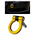 Engate Reboque Esportivo Tow Hook Modelo Europeu Amarelo Car - Imagem 8