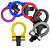 Engate Reboque Esportivo Tow Hook Modelo Europeu Amarelo Car - Imagem 7