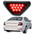 Luz De Freio Brake Light Triangular F1 Universal Moto Strobo - Imagem 2