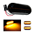 Kit Seta Pisca Sequencial  Lampada Lateral Carro Led Amarelo - Imagem 2