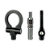 Gancho Engate Reboque Esportivo Tow Hook Universal  Preto - Imagem 4
