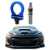 Tow Hook Engate Reboque Carro Camionete Universal Azul - Imagem 3