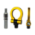 Gancho Engate Reboque Tow Hook Carro Camionete Amarelo - Imagem 4