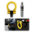 Gancho Engate Reboque Tow Hook Carro Camionete Amarelo - Imagem 8