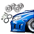 Kit Trava Para-choque Anilha Quick Release Prata Estilo BR - Imagem 6