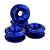 Kit Trava Para-choque Anilha Quick Release Azul Estilo BR - Imagem 4
