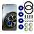 Kit Trava Para-choque Anilha Quick Release Azul Estilo BR - Imagem 10