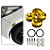 Kit Trava Para-choque Anilha Quick Release Amarelo Estilo BR - Imagem 3