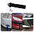 Kit Tow Strap Fita Cinta Reboque Para-Choque Preto Estilo BR - Imagem 7