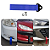 Kit Tow Strap Fita Cinta de Reboque Azul Engate Estilo BR - Imagem 4