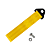 Kit Tow Strap Fita Cinta de Reboque Amarelo Engate Estilo BR - Imagem 3