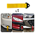 Kit Tow Strap Fita Cinta de Reboque Amarelo Engate Estilo BR - Imagem 5