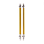 Haste Spoiler Amarelo Lip Skirt Universal 20cm Suporte Saia - Imagem 8