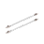 Haste Spoiler Cinza Lip Skirt Universal 20cm Suporte Saia - Imagem 7